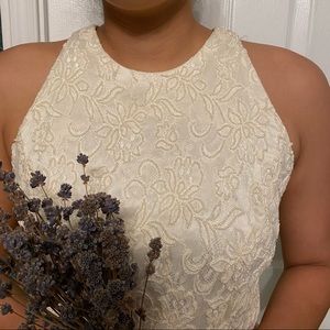 vintage wedding / prom two piece set